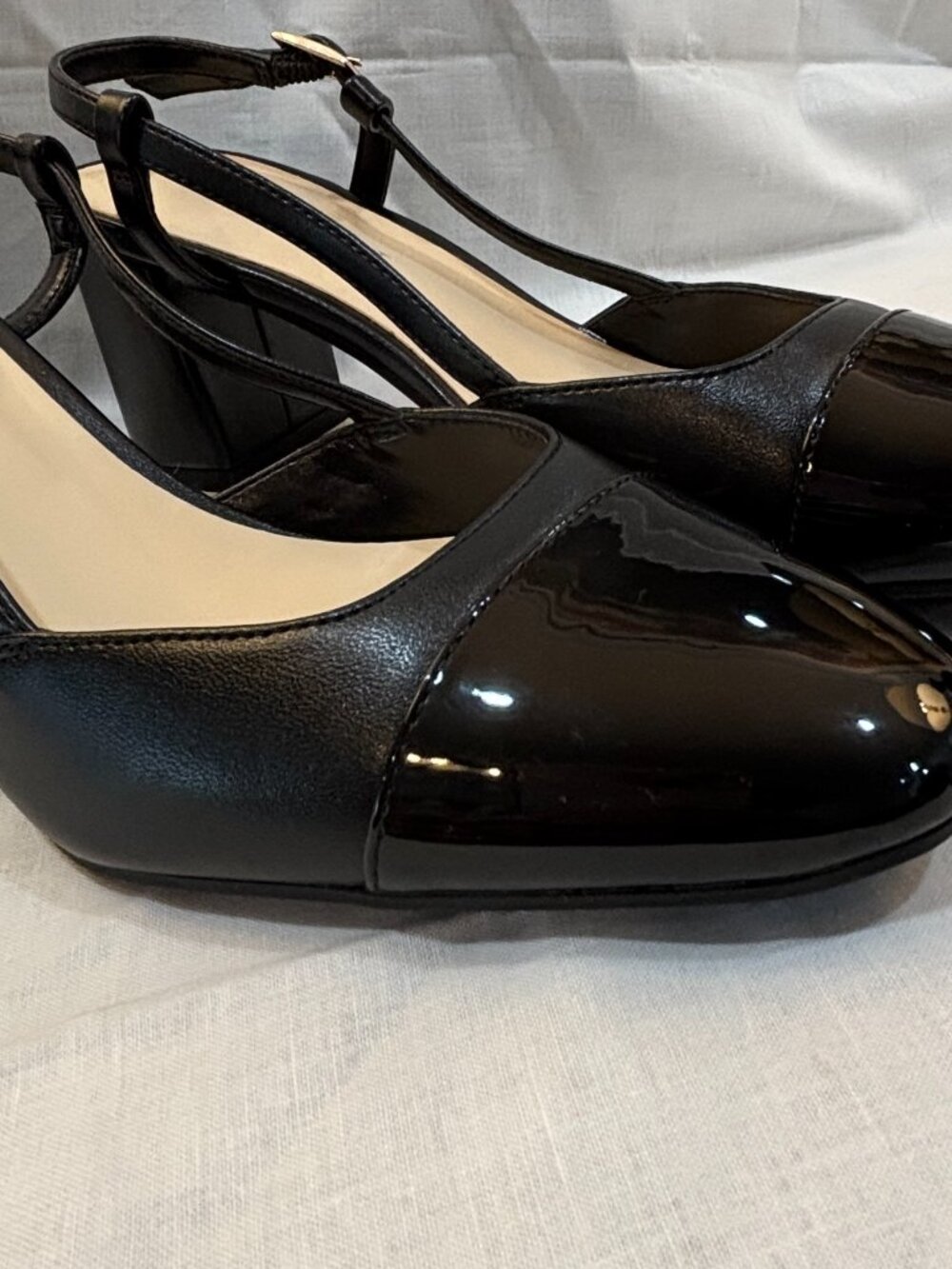 Nine West "Unda" Block Heel Pumps